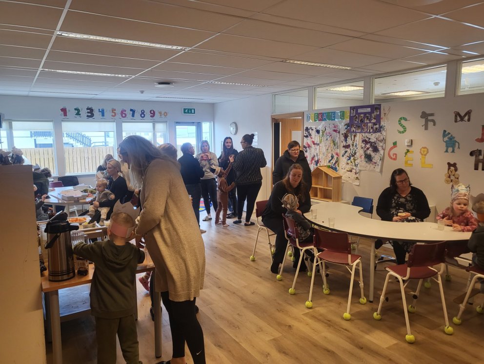 Skemmtilegur endir á þorraþema