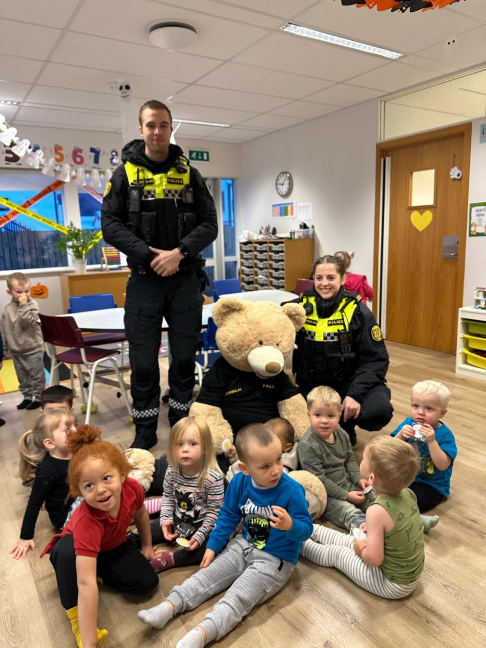 Lögreglan í heimsókn