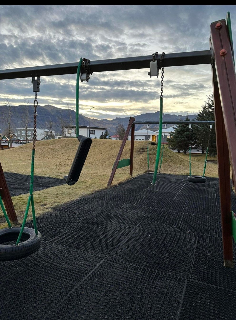 Leikskólalóðin lokuð