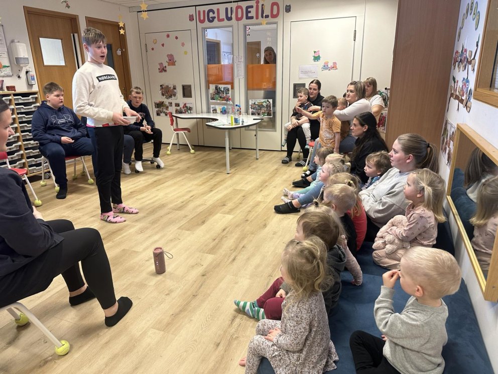 Töfradúddarnir í heimsókn