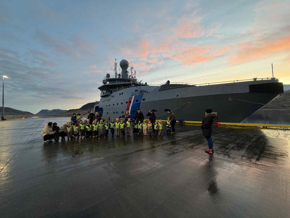 Heimsókn í varðskipið Þór