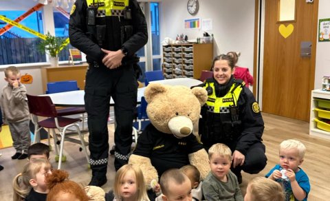 Lögreglan í heimsókn