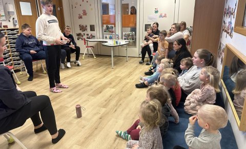 Töfradúddarnir í heimsókn